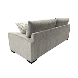 Porter Designs Clayton Modern Upholstered Sofa Collection - Chic Style For Elegant Living Spaces Gray Fabric 01-207-01-4345