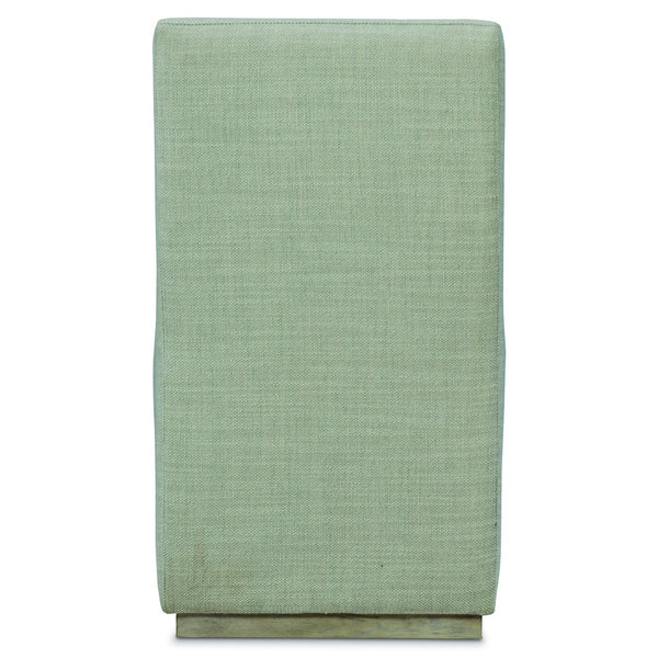 Bernhardt Bernhardt Casey Side Chair: Transitional Farmhouse X Mid-Century Upholstered Seat, Rubberwood Base, Casters 398503G