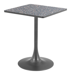 Zuo Modern Spot Bistro Table – Modern Elegance For Your Home Decor, Chic Mdf And Steel Design For Versatile Use Black Mdf,Steel 110411-zuo-modern