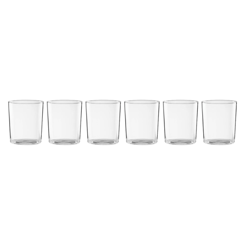Lenox Oneida Stackables Clear Tall Glasses, Set of 6 Clear, NO COLOR GLASS,CRYSTAL 895985