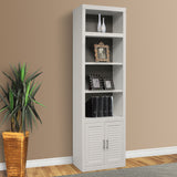 Parker House Catalina 32 In. Open Top Bookcase Cottage White Poplar Solids / Birch Veneers CAT#430