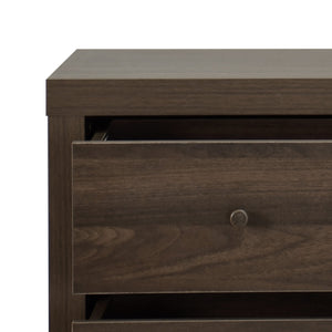English Elm Christopher Knight Home® - NORDIC Walnut 4-Drawer Chest with Faux Wood MDF & Rubberwood Legs — Durable, Stylish Storage, 31" W 71145.00WALN