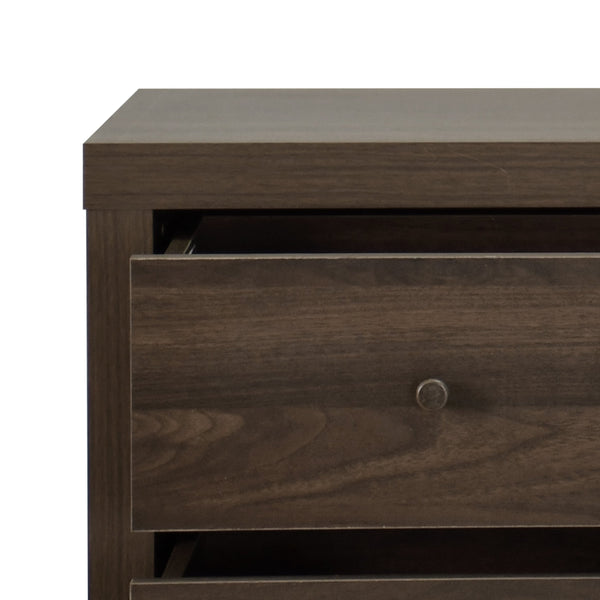 English Elm Christopher Knight Home® - NORDIC Walnut 4-Drawer Chest with Faux Wood MDF & Rubberwood Legs — Durable, Stylish Storage, 31" W 71145.00WALN