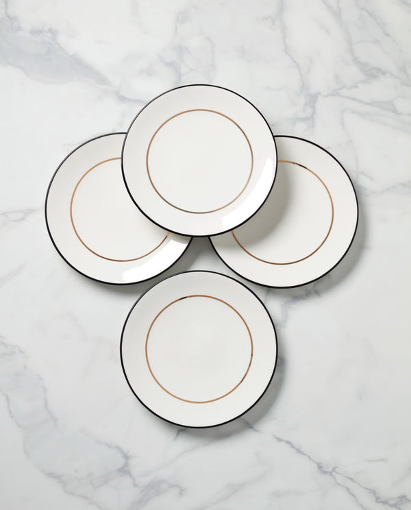 Lenox Kate Spade Make It Pop Dinner Plate, Set of 4 White, WHITE PORCELAIN 894619