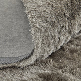 Feizy Rugs Indochine Plush Hand-tufted Polyester Shag Rug - Luxurious High Pile For Contemporary Spaces Gray,Black Polyester 4944550fgry000n95