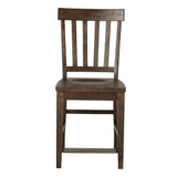 Cayla Counter Chair Dark Oak, Set of 2