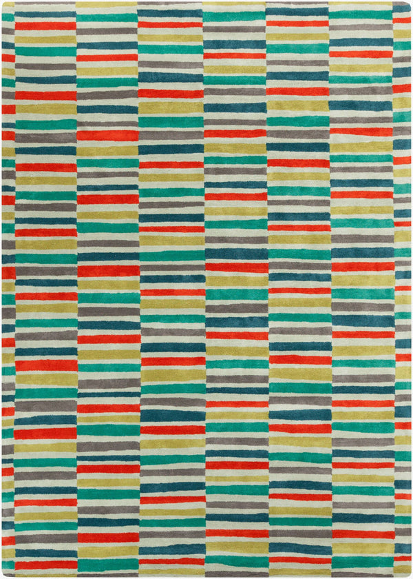 Surya Young Life Ygl-7000 8' X 11' Hand-tufted Modern Rug - Durable, Stylish, And Perfect For Any Space! Red Polyester Ygl7008-811