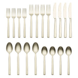 Lenox Cambridge Aero Champagne Rumble 20-Piece Flatware Set NO COLOR METAL 519520DS