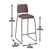 Steve Silver Mesa Barstool MSA600BS