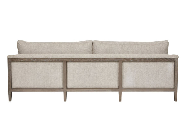A.R.T. Furniture Tresco Sofa - Elegant New Traditional Design With Smoaked Finish & Plush Comfort For Your Living Room Brown Fabric In A Polyester,Tan And Dove Coloration 760521-5303