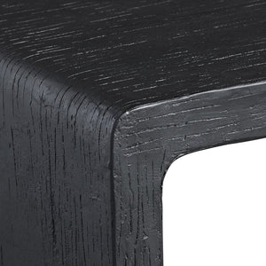 Bernhardt Bernhardt Shephard Faux Bois Resin Cocktail Table with Organic Form for Living Rooms 582012