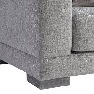 Bernhardt Bernhardt Lars Chair — Modern Geometric Silhouette With Deep Cushioning, Wide Track Arms, Customizable Fabric - Made to Order B1262A