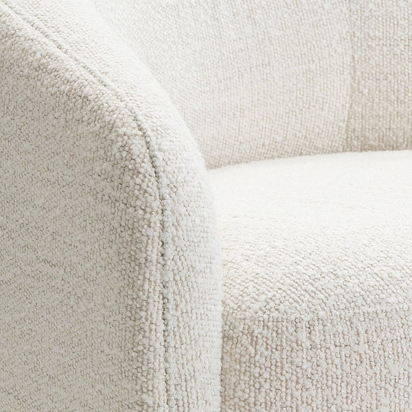 Bernhardt Bernhardt Devon Plush Upholstered Swivel Club Chair for Living Room or Home Office L892SO