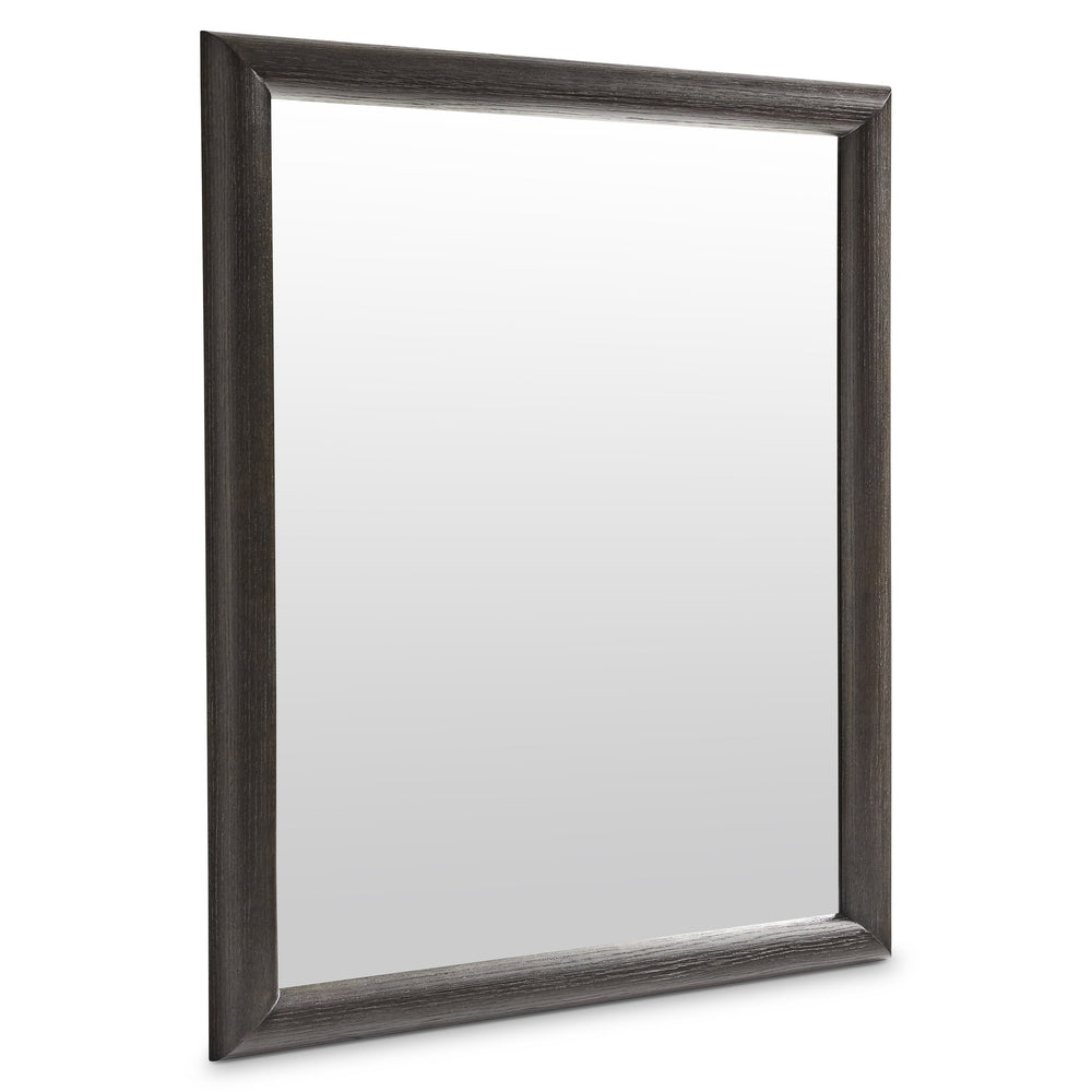 Bernhardt Bernhardt Geneve Wire-brushed Oak Wall Mirror with Warm Robor Finish for Modern Interiors 392332