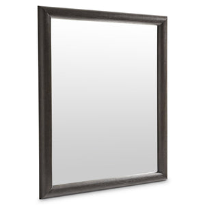 Bernhardt Bernhardt Geneve Wire-brushed Oak Wall Mirror with Warm Robor Finish for Modern Interiors 392332