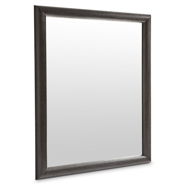 Bernhardt Bernhardt Geneve Wire-brushed Oak Wall Mirror with Warm Robor Finish for Modern Interiors 392332