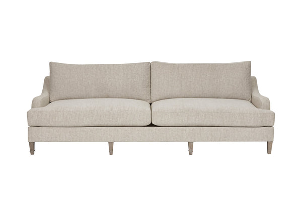 A.R.T. Furniture Tresco Sofa - Elegant New Traditional Design With Smoaked Finish & Plush Comfort For Your Living Room Brown Fabric In A Polyester,Tan And Dove Coloration 760521-5303