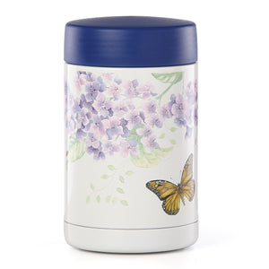 Lenox Butterfly Meadow Large Insulated Food Container Multi, WHITE METAL 888086