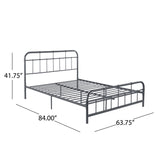 Christopher Knight Home® - Noble House - Berthoud Queen-Size Iron Bed Frame