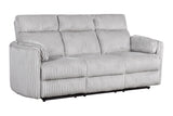 Parker House Radius - Mega Grey Power Reclining Sofa And Recliner Grey 100% Polyester (S) Mrad-31p-mggr