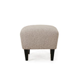 Christopher Knight Home® - Noble House - Hartshorn Contemporary Boucle Upholstered Club Chair and Ottoman Set