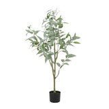 Christopher Knight Home® - Noble House - Parkey 4' X 1.8' Artificial Eucalyptus Leaf Tree, Green