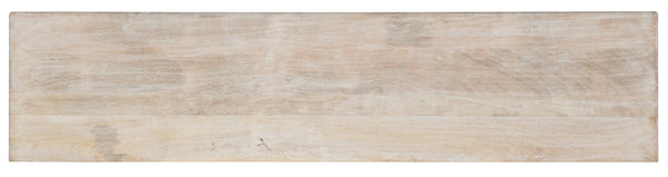 Hooker Furniture Entertainment Console Rustic Mango Wood Media Credenza With Antique Bronze Base, Fits Up To 70" Tv, Ventilated Storage 5907-55469-80