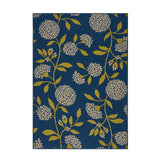 Christopher Knight Home® - Noble House - Dvorah Indoor Floral 5 X 8 Area Rug, Blue and Green