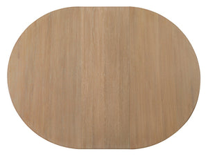 Hooker Furniture Banyon Desert Oak Round Dining Table With 18" Leaf — Solid White Oak Pedestal, Seats 4–6 6081-75201-82