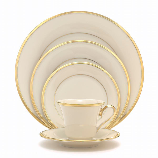 Lenox Eternal 5-Piece Place Setting Ivory, IVORY PORCELAIN 140190600