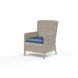 Manhattan Dining Chair in Spectrum Indigo w/ Self Welt SW3301-1-48080 Sunset West