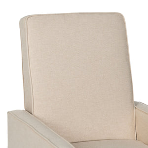 English Elm Christopher Knight Home® - Minimalist Push Back Chair with Thick Cushion and Birch Wood Legs for Stylish, Durable Comfort Beige 57444.00BEI