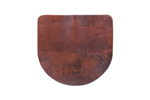 Porter Designs Clement Solid Acacia Wood Bar Stool With Sleek Lines And Comfortable Scooped Seat Brown Wood 07-196-10-2099