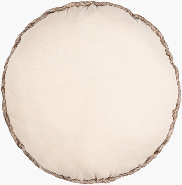 Surya Yukon 18" X 18" Modern Accent Pillow Cover - Durable Cotton Blend, Woven Design, Timeless Style! Tan Wool,Cotton,Polyester,Polyfill Ykn003-1818