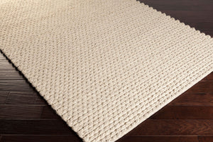 Surya Yukon 8' X 10' Handmade Wool Rug - Durable, Modern Decor Piece With Natural Charm & Warranty Beige Wool Ykn2000-810