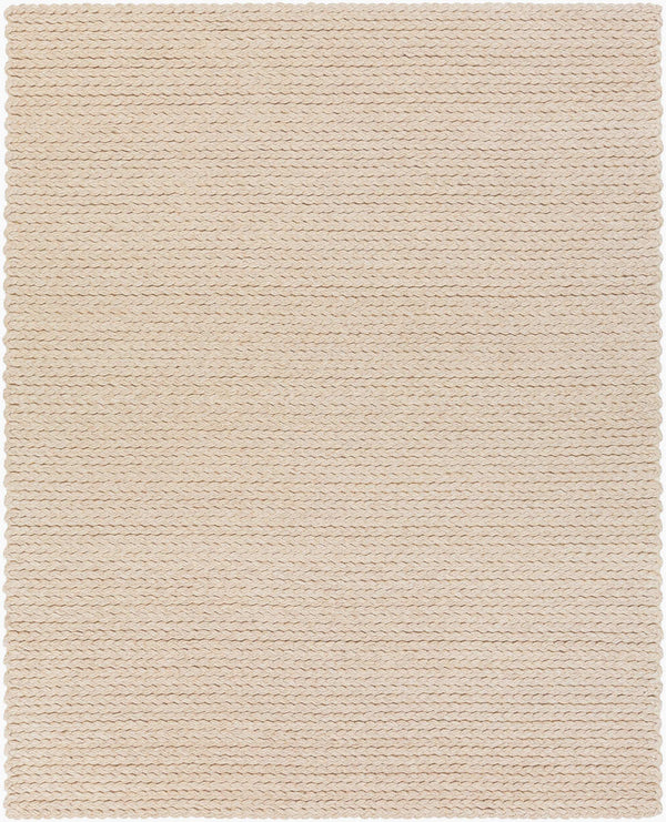 Surya Yukon 8' X 10' Handmade Wool Rug - Durable, Modern Decor Piece With Natural Charm & Warranty Beige Wool Ykn2000-810