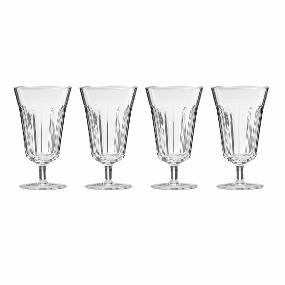 Lenox French Perle Tall Stem Glass, Set of 4 Clear, NO COLOR GLASS,CRYSTAL 894588