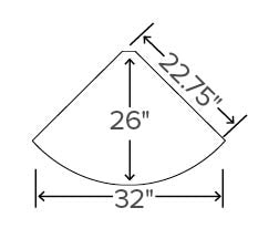 Hekman Furniture 680529 Marlowe Curio Cabinet - Elegant Display With Adjustable Shelves, Interior Lighting & Durability Hampton Cherry Marlowe Corner Curio Cabinet 680529