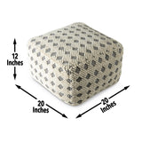 Steve Silver Kodi Square Pouf KD200P