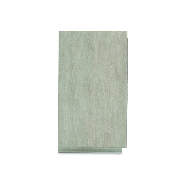 Bernhardt Bernhardt Valora Credenza — Art Deco Sandblasted Oak Sideboard With Graphite Cast-Aluminum Overlays, Storage And Media-Ready Features 396870