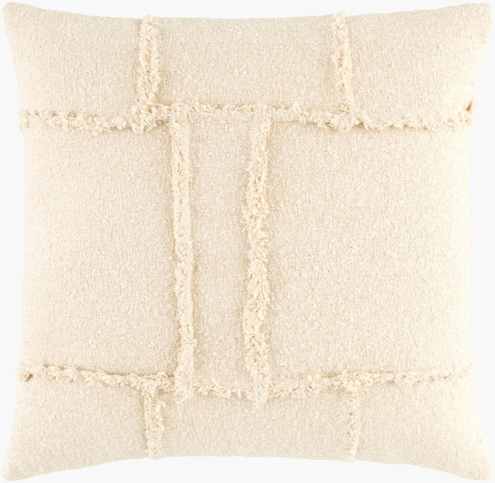 Livabliss Yulara Cotton Accent Pillow Indian Handcraft Square Sofa Bed Decorative Throw YLR001-2020D