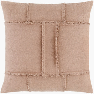Livabliss Yulara Handcrafted Cotton Accent Pillow Artisan Woven Square Sofa Bed Decor YLR004-2020D