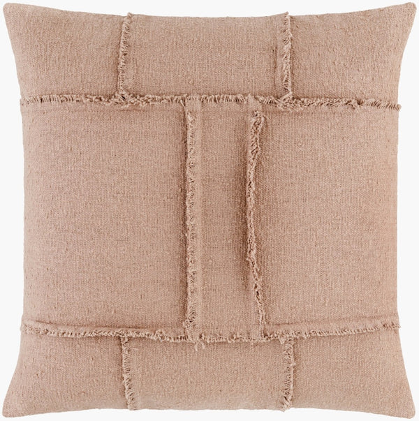 Livabliss Yulara Cotton Accent Pillow Handcrafted in India for Sofa Chair or Bed Styling YLR004-2222P