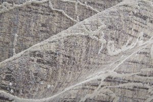 Feizy Rugs Lennon Abstract Distressed Rug - Durable Polyester & Polypropylene For Sophisticated Home Décor Taupe,Gray Polyester,Polypropylene Len39fzfbgeivyc00