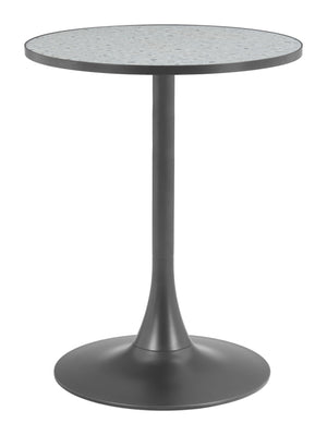 Zuo Modern Bite Bistro Table – Elevate Your Space With Modern Design And Chic Style For Every Room Gray Mdf,Steel 110403-zuo-modern
