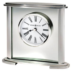 Hekman Furniture 645774 Glenmont Tabletop Clock - Elegant Metal Design, Quiet Quartz Movement, Classic Roman Numerals  Glenmont Tabletop Clock 645774