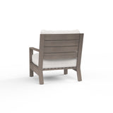 Laguna Club Chair in Canvas Flax, No Welt SW3501-21-FLAX-STKIT Sunset West