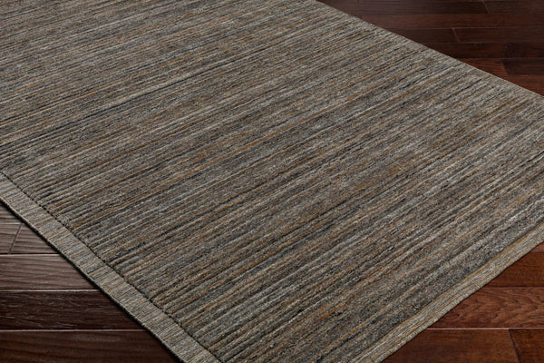 Surya Yasmin 10' X 14' Eco-friendly Scandinavian Modern Handmade Rug - Luxurious Comfort For Your Home Dark Brown Recycled Pet Yarn Ymn2302-268