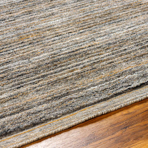 Surya Yasmin 10' X 14' Eco-friendly Scandinavian Modern Handmade Rug - Luxurious Comfort For Your Home Dark Brown Recycled Pet Yarn Ymn2302-268