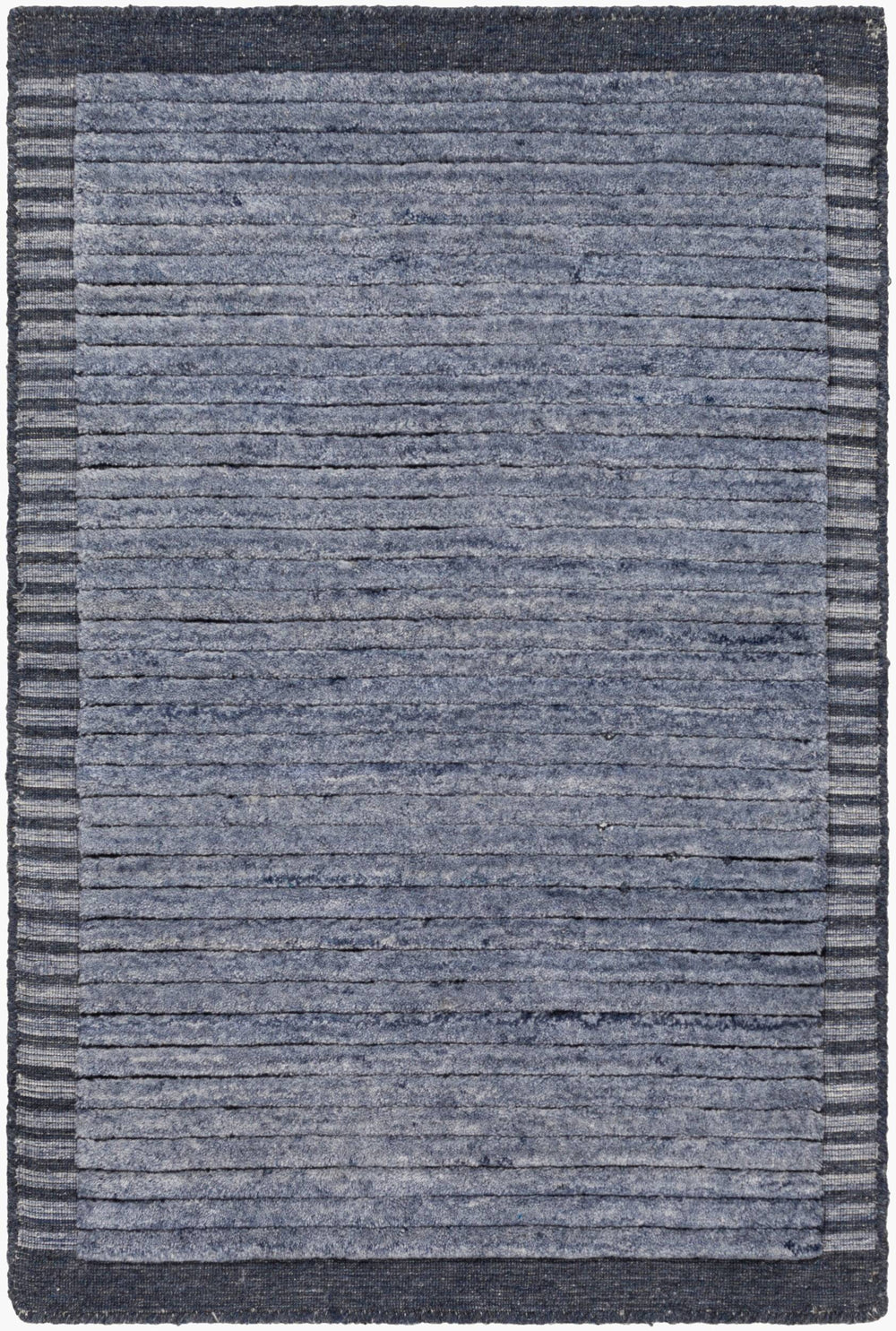 Surya Yasmin 10' X 14' Eco-friendly Scandinavian Modern Handmade Rug - Luxurious Comfort For Your Home Black Recycled Pet Yarn Ymn2303-69